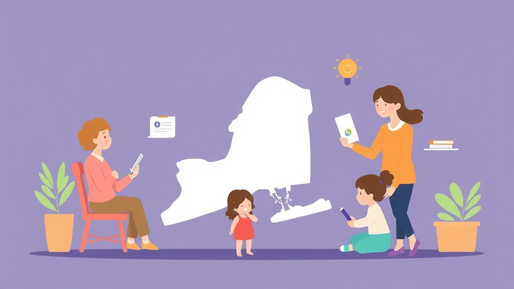 Detailed visual representation of get a Childcare License in New York