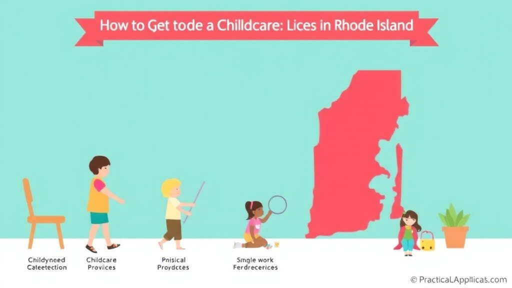 Step-by-step visual guide for implementing get a Childcare License in Rhode Island