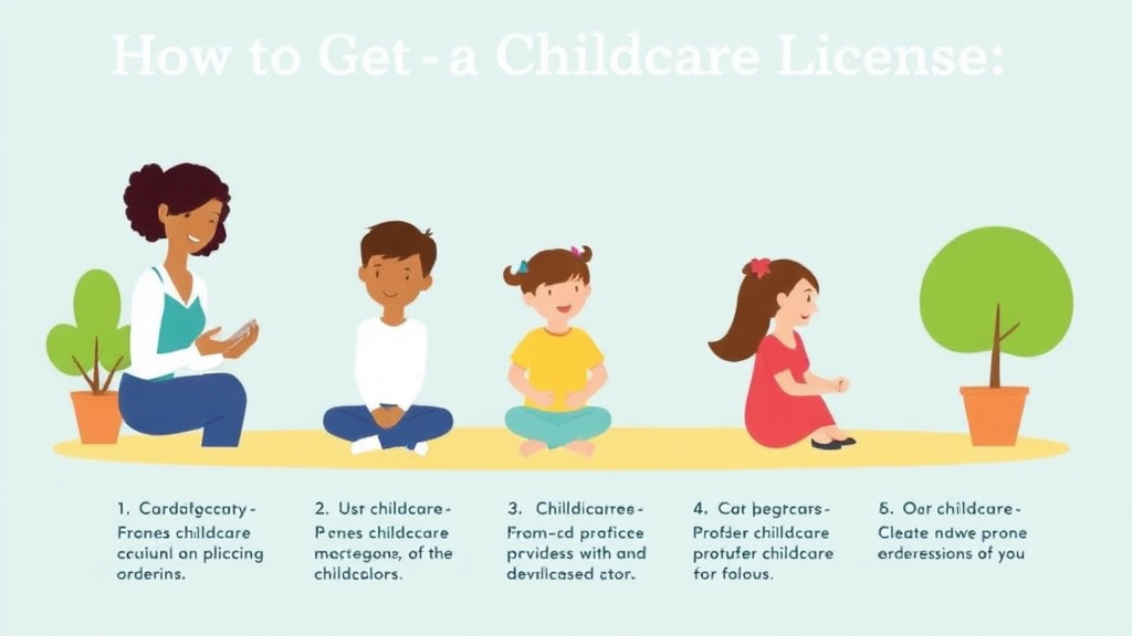 Step-by-step visual guide for implementing get a Childcare License in South Carolina