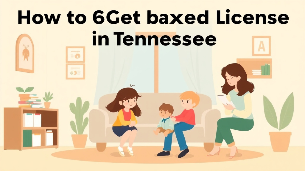 Detailed visual representation of get a Childcare License in Tennessee