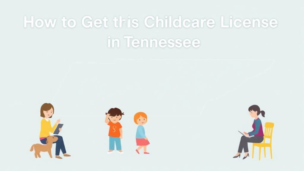Hands-on guide visualization for get a Childcare License in Tennessee