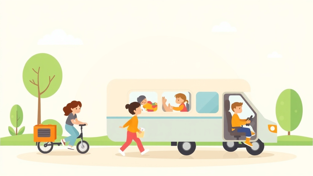 Illustration breaking down the fundamentals of transportation Requirements for Childcare Programs