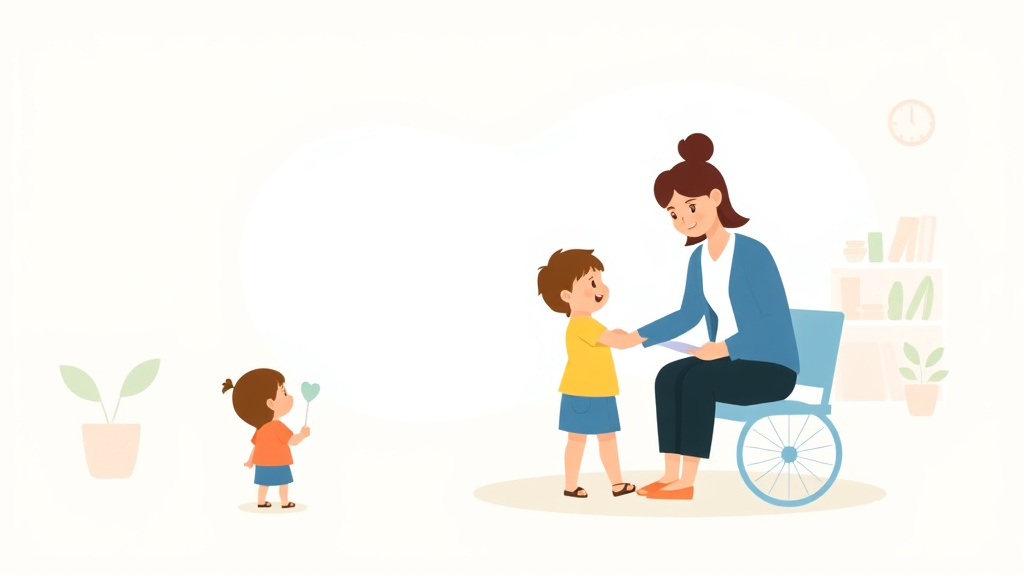 Illustration breaking down the fundamentals of get a Childcare License in Washington