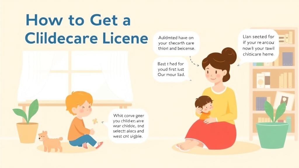 Practical checklist visual for get a Childcare License in West Virginia