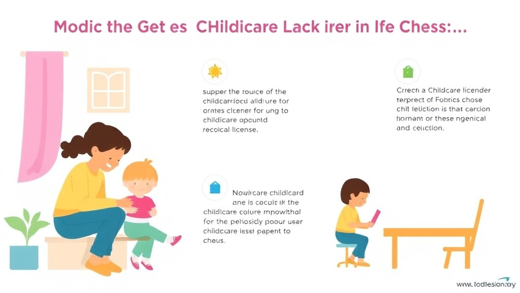 Hands-on guide visualization for get a Childcare License in Wisconsin