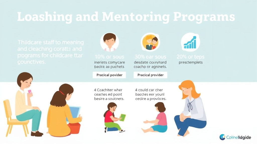 Practical workflow diagram for coaching and Mentoring Programs for Childcare Staff
