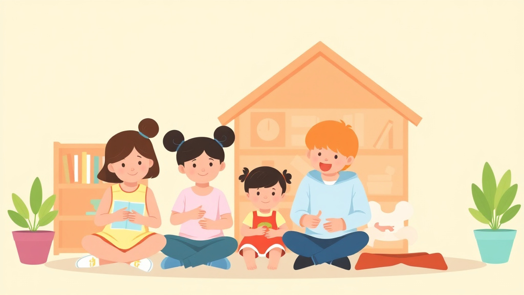 Illustration breaking down the fundamentals of curriculum Frameworks for Childcare Programs