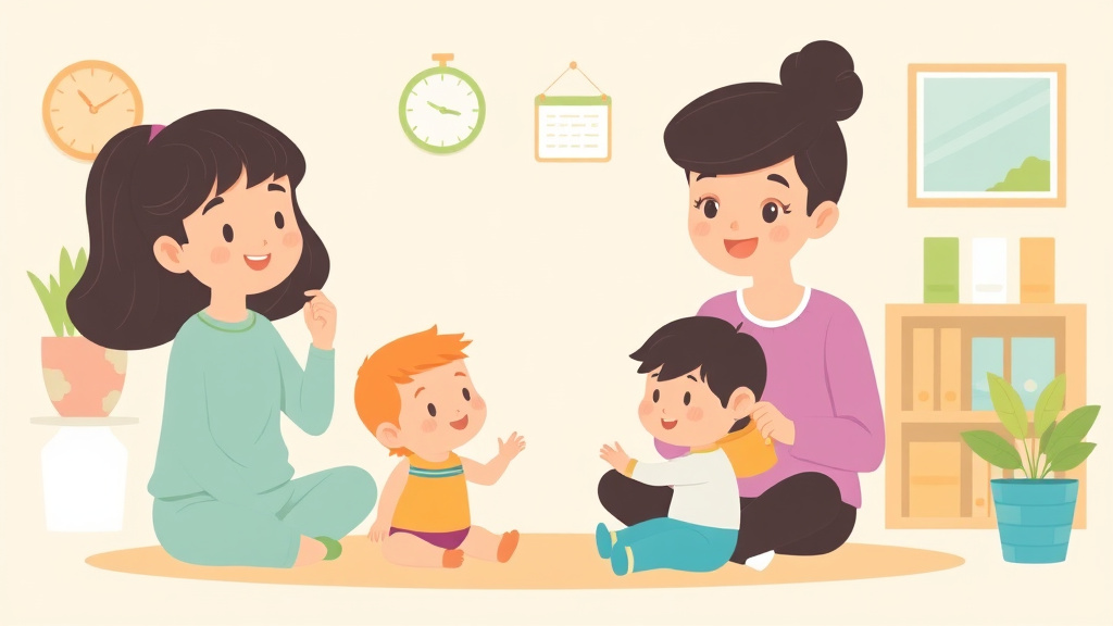 Illustration breaking down the fundamentals of creating a Quality Daily Schedule for Childcare