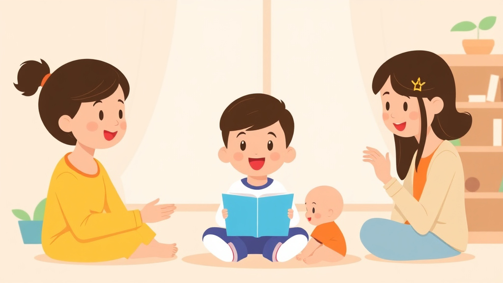 Clear illustration of supporting Dual Language Learners in Childcare with supporting details