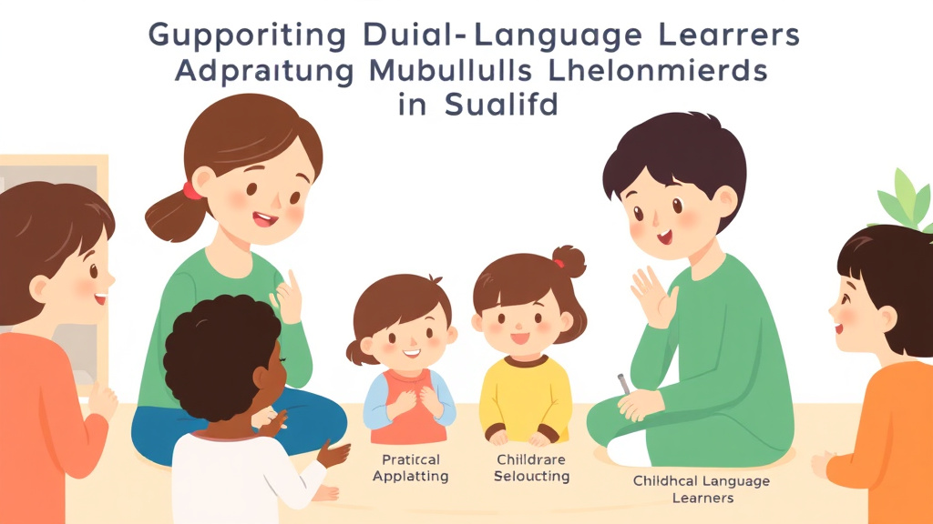 Hands-on guide visualization for supporting Dual Language Learners in Childcare