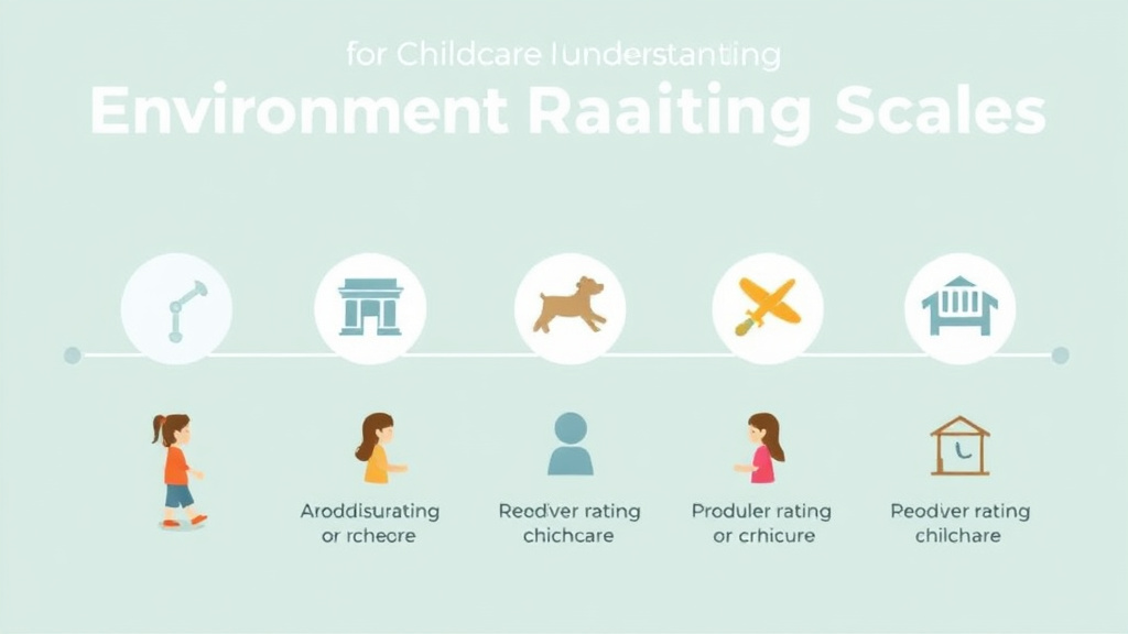 Real-world application diagram for environment Rating Scales for Childcare