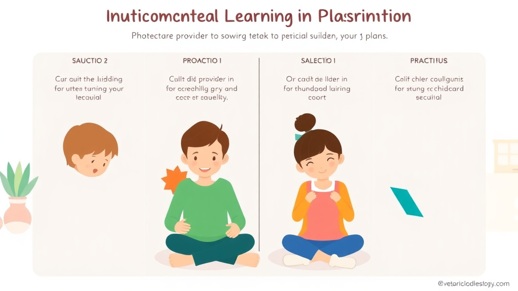 Real-world application diagram for individualized Learning Plans in Childcare Programs
