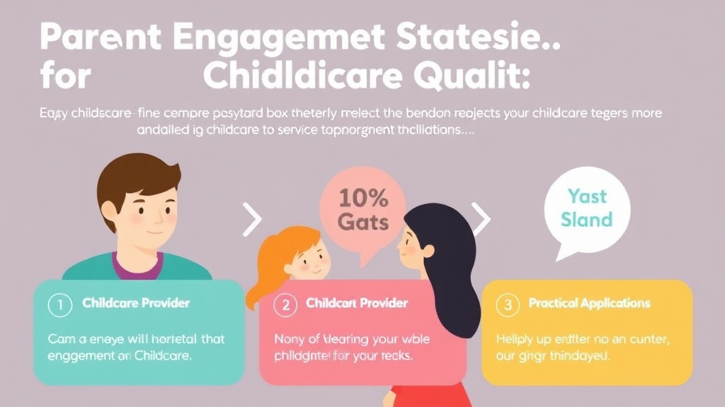 Implementation roadmap for parent Engagement Strategies for Childcare Quality with actionable steps