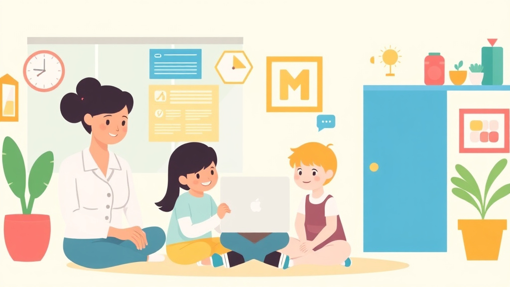 Visual overview of staff Retention Strategies for Childcare Quality with key concepts highlighted