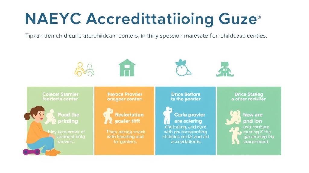 Real-world application diagram for NAEYC Accreditation Guide for Childcare Centers