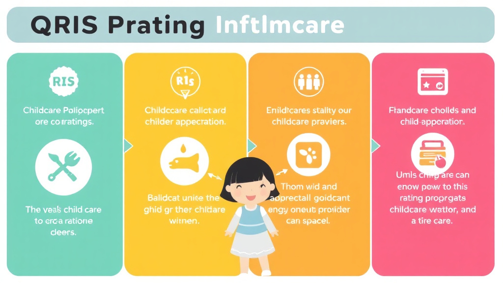 Action-oriented illustration showing how to apply QRIS Rating Systems Explained for Childcare Programs