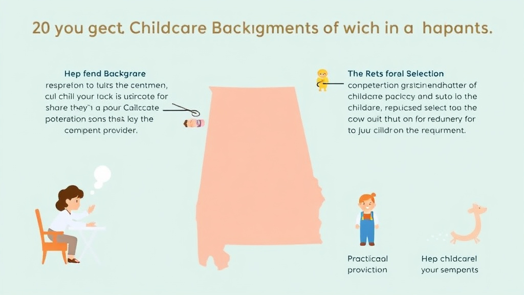 Implementation roadmap for childcare Background Check Requirements in Alabama with actionable steps