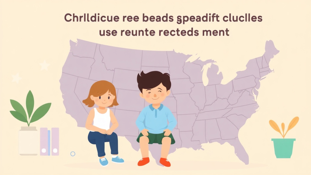 A professional illustration depicting childcare Background Check Requirements by State