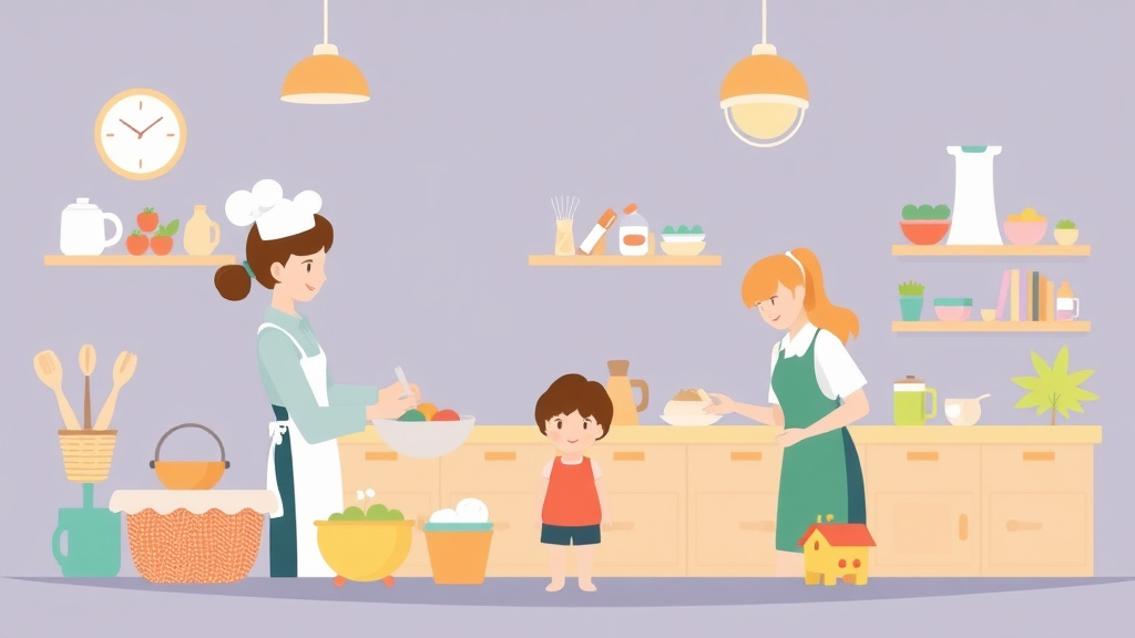 Detailed visual representation of cook and Kitchen Staff Requirements for Childcare Centers