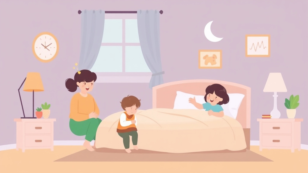 Detailed visual representation of overnight Staff Requirements for Childcare Programs