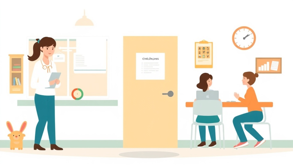 Detailed visual representation of staff Exit Procedures for Childcare Compliance