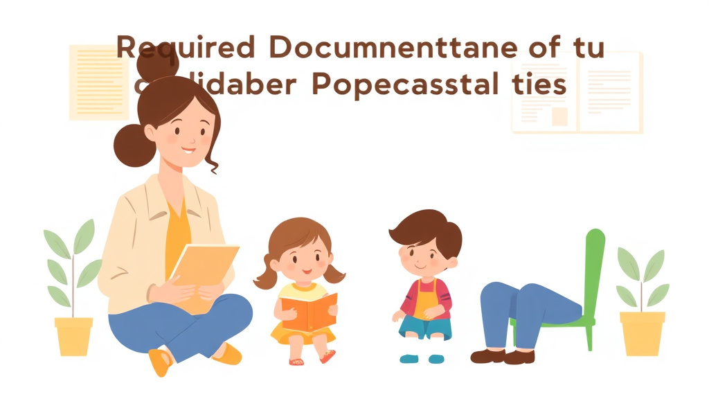Detailed visual representation of required Documentation for Childcare Staff Personnel Files