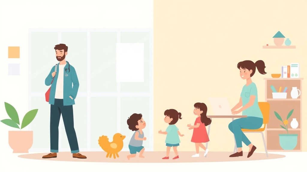 An informative visual explaining staff Health Requirements for Childcare Workers for beginners and professionals