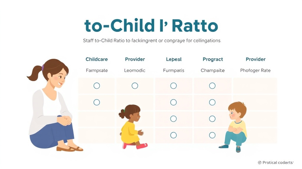 Step-by-step visual guide for implementing staff-to-Child Ratio Tracking Tools for Childcare