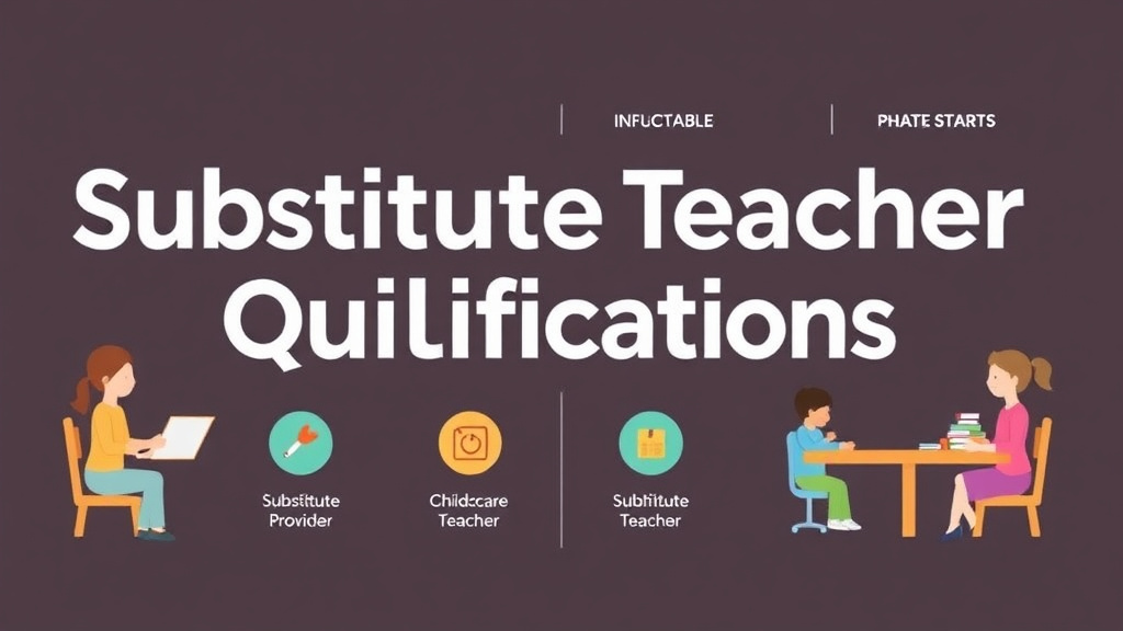 Implementation roadmap for substitute Teacher Qualifications for Childcare Centers with actionable steps