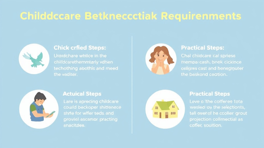Real-world application diagram for childcare Background Check Requirements in Connecticut