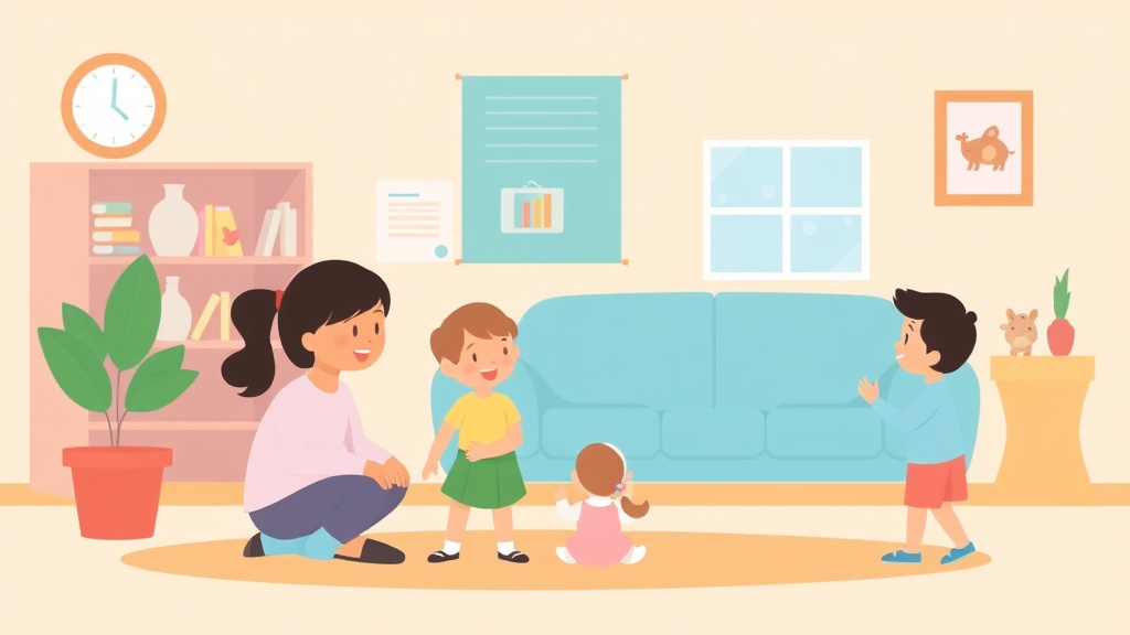 Conceptual diagram showing how childcare Background Check Requirements in Georgia works in practice