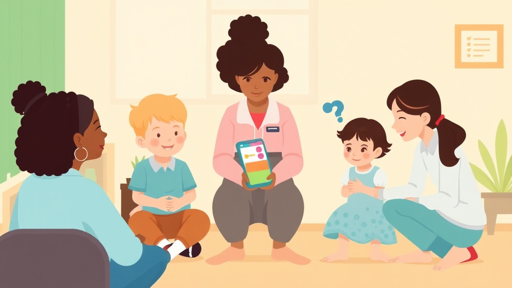 Illustration breaking down the fundamentals of childcare Background Check Requirements in Louisiana