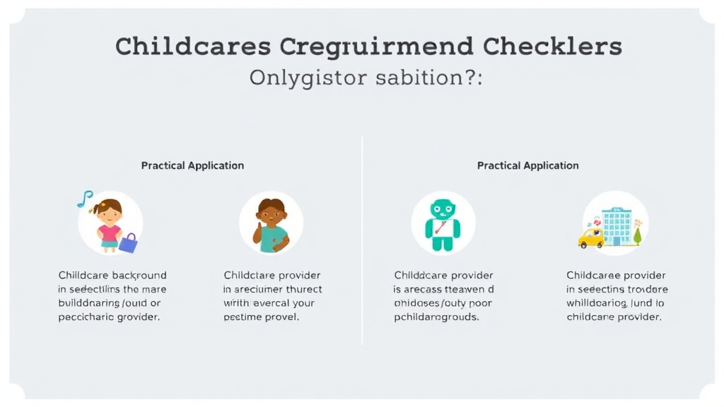 Real-world application diagram for childcare Background Check Requirements in Louisiana