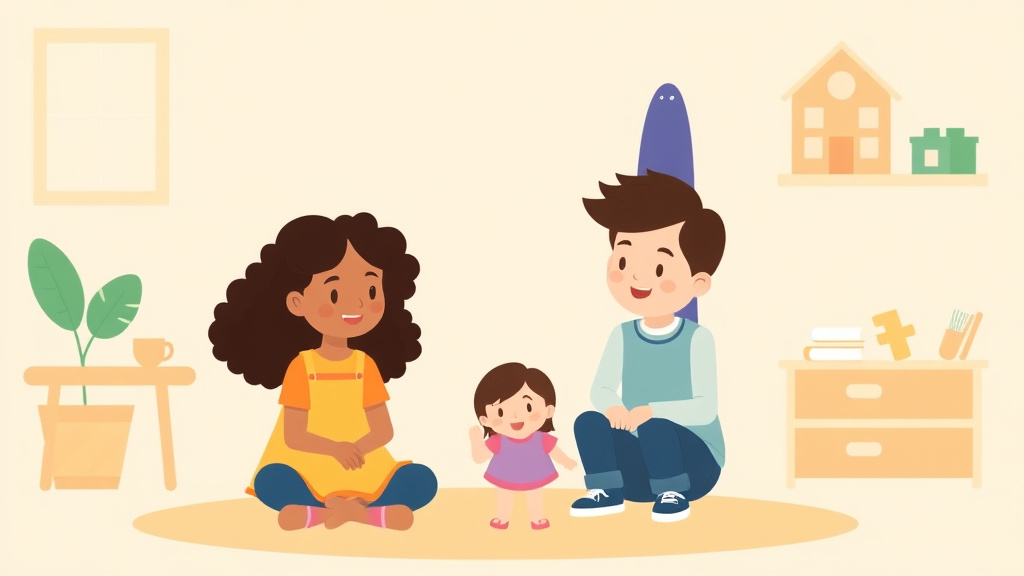 A professional illustration depicting childcare Background Check Requirements in New Hampshire