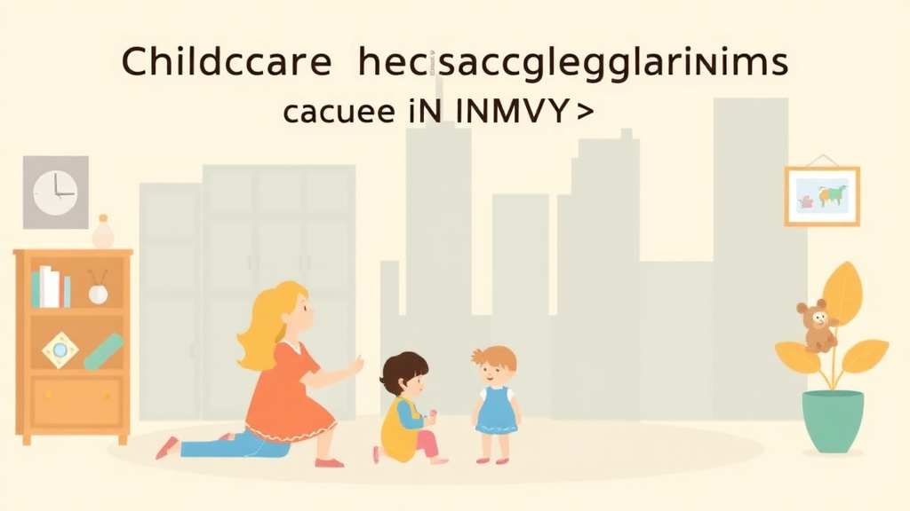 An informative visual explaining childcare Background Check Requirements in New York for beginners and professionals