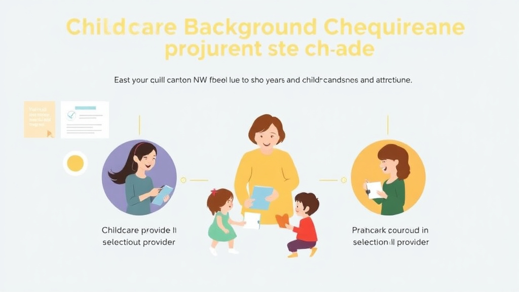 Practical workflow diagram for childcare Background Check Requirements in New York