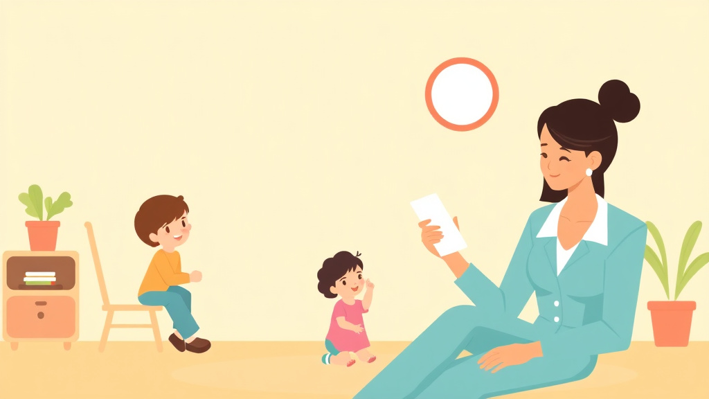 A professional illustration depicting childcare Background Check Requirements in Ohio