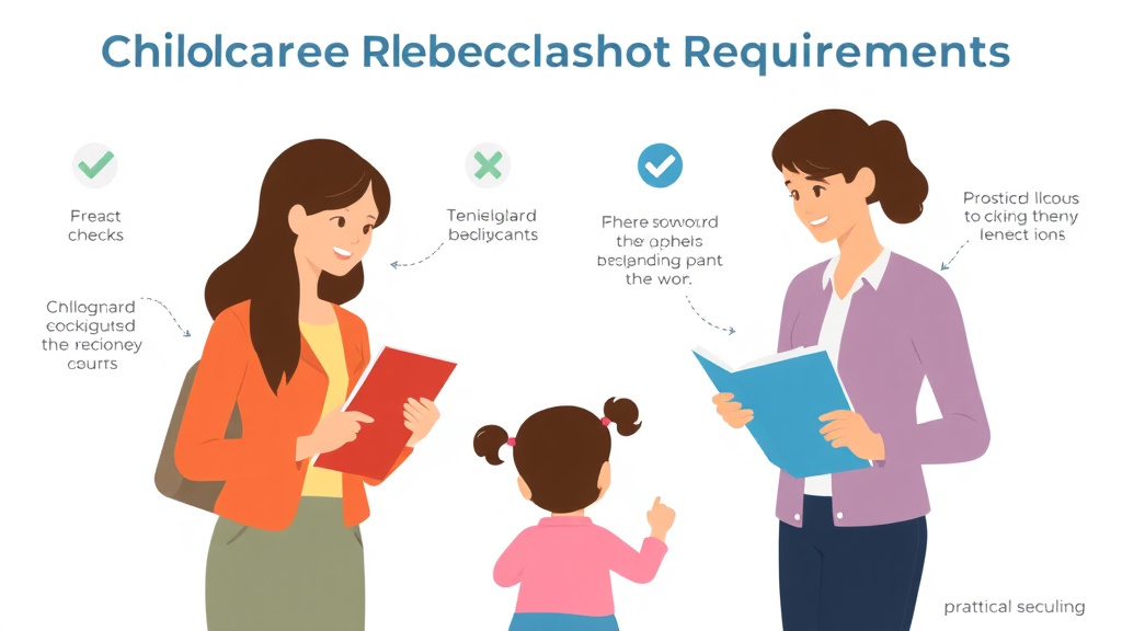 Real-world application diagram for childcare Background Check Requirements in Tennessee