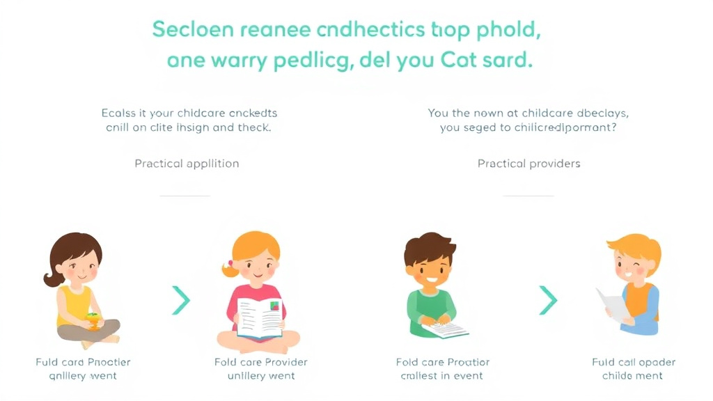 Practical workflow diagram for childcare Background Check Requirements in Washington