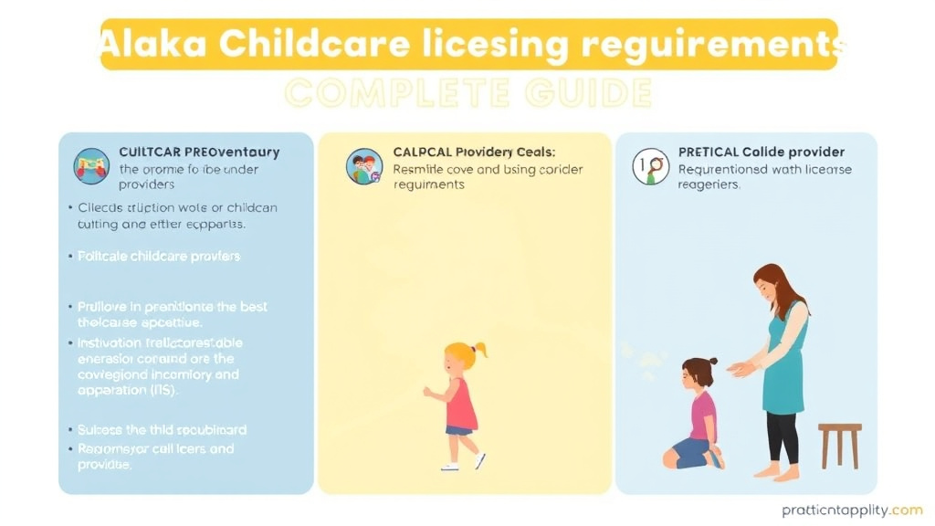 Real-world application diagram for alaska Childcare Licensing Requirements: Complete Guide