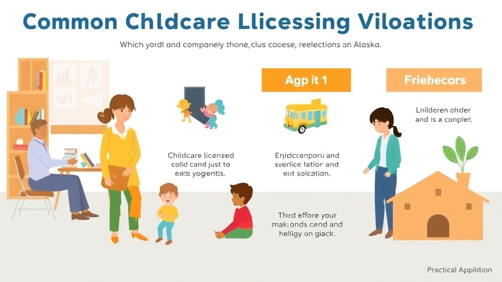 Practical workflow diagram for common Childcare Licensing Violations in Alaska