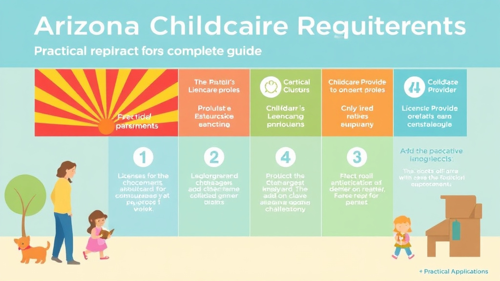 Process flow illustration for putting arizona Childcare Licensing Requirements: Complete Guide into action