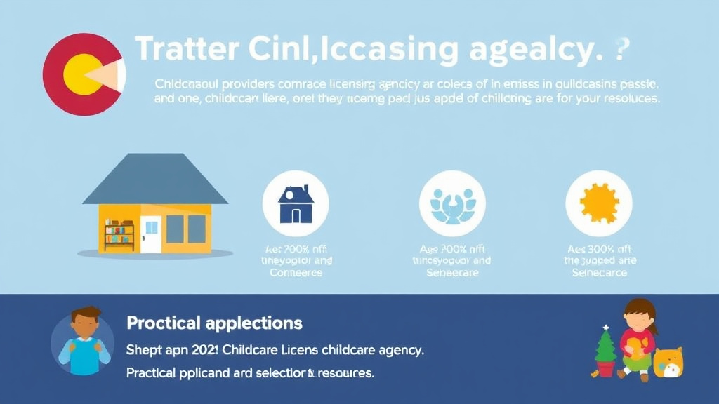 Practical workflow diagram for colorado Childcare Licensing Agency: Contact Information and Resources