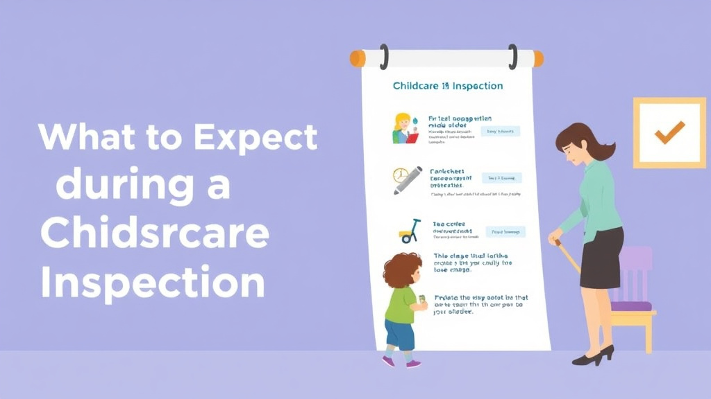 Practical workflow diagram for what to Expect During a Childcare Inspection in Connecticut