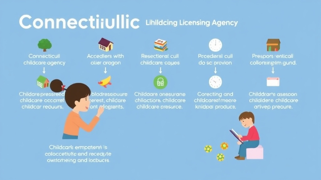 Step-by-step visual guide for implementing connecticut Childcare Licensing Agency: Contact Information and Resources