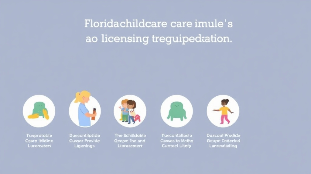 Practical checklist visual for florida Childcare Licensing Requirements: Complete Guide