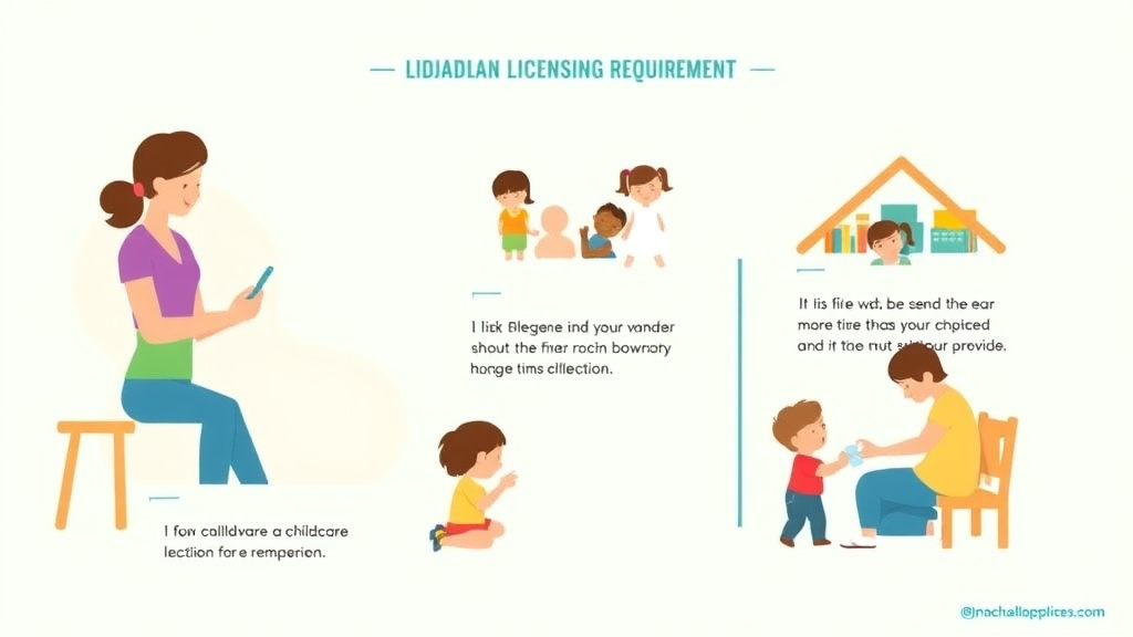 Process flow illustration for putting idaho Childcare Licensing Requirements: Complete Guide into action