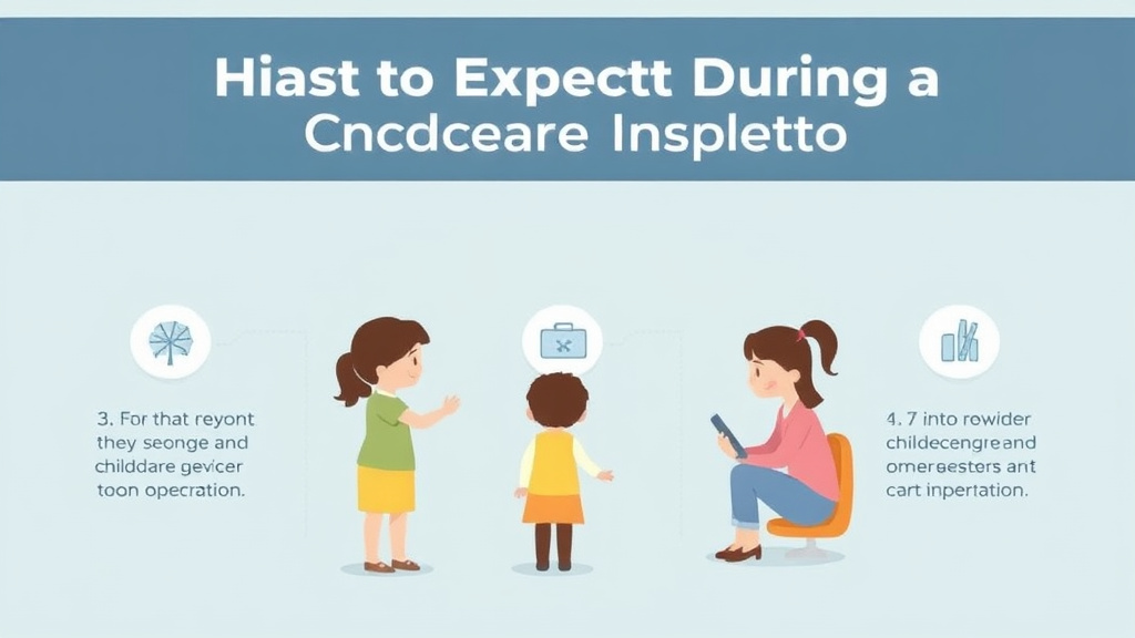 Real-world application diagram for what to Expect During a Childcare Inspection in Iowa