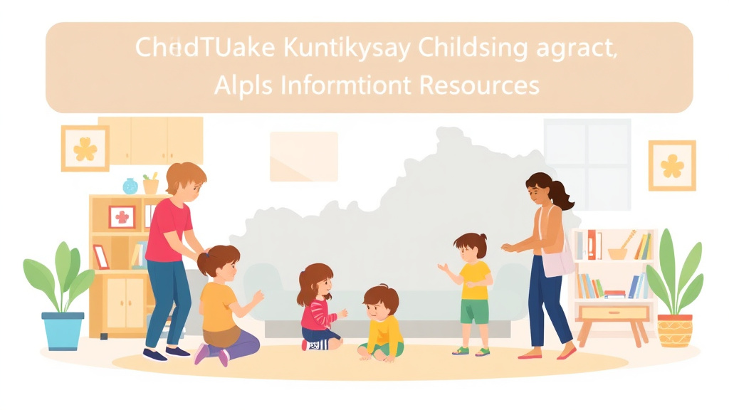 Conceptual diagram showing how kentucky Childcare Licensing Agency: Contact Information and Resources works in practice