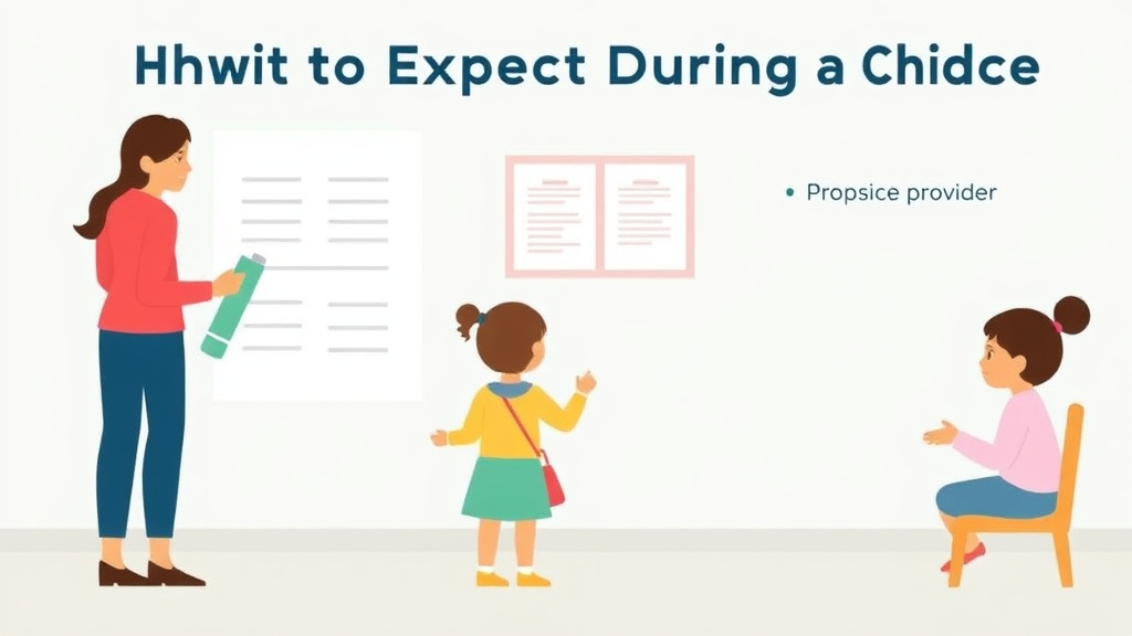 Action-oriented illustration showing how to apply what to Expect During a Childcare Inspection in Louisiana